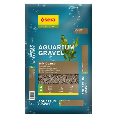 Sera Aquarium Gravel Mix Coarse 6l