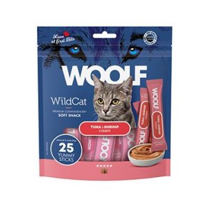 WOOLF WildCat Cream Regular Tuna&Shrimp 25x14g