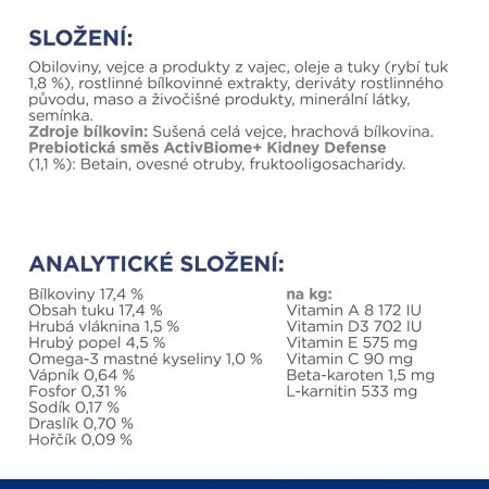 Hill’s Prescription Diet k/d Early Stage Péče o ledviny granule pro psy 1.5 kg (EXPIRACE 03/2026)