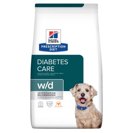 Hill’s Prescription Diet w/d Udržení hmotnosti a péče při cukrovce pro psy 4 kg (EXPIRACE 03/2026)