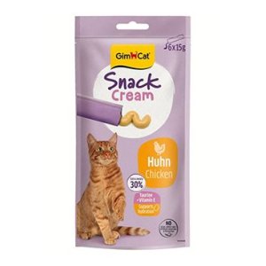 GimCat Snack Cream kuře 6x15g