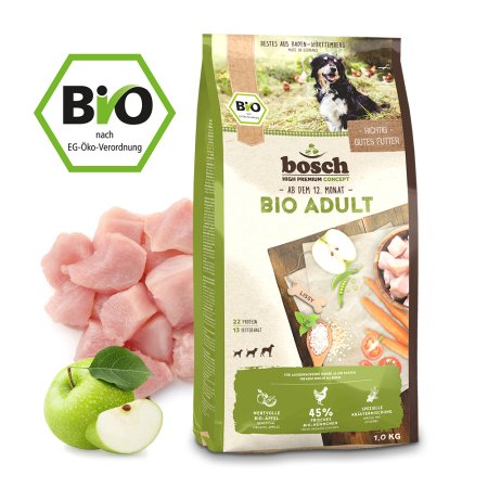 Bosch BIO Adult Chicken + Apple 1 kg (EXPIRACE 04/2026)