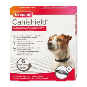 Obojek antiparazitní BEAPHAR Canishield 48 cm (EXPIRACE 02/2026)