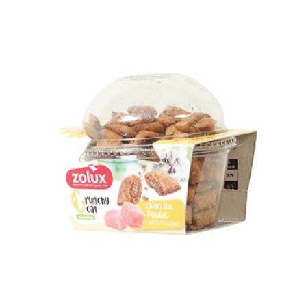 Pochoutka kočka CRUNCHY Kuře 80g Zolux