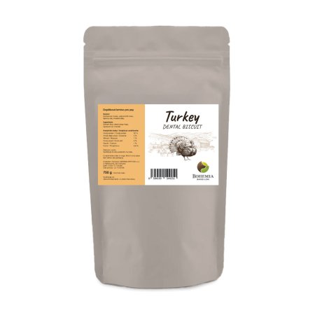 Bohemia Baked Turkey Dental Biscuit 750 g