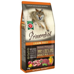 Primordial Grain-Free Adult Dog Wild Boar & Lamb 12kg