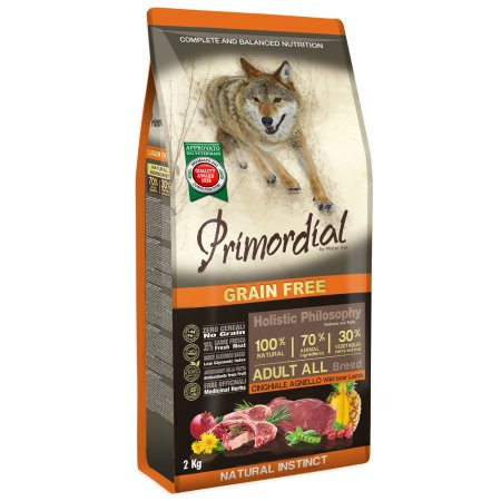 Primordial Grain-Free Adult Dog Wild Boar & Lamb 12kg