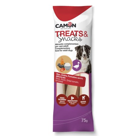 CAMON SNACKS TYČINKA KROUCENÁ S KACHNOU 75 g