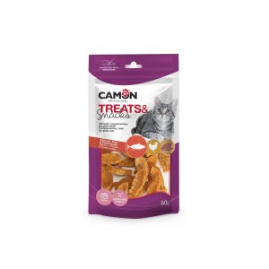 CAMON SNACKS CAT LOSOS + KUŘE + BATÁTA 3x0,8 cm 60 g