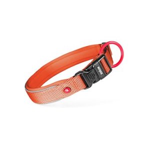 Obojek pes PREMIUM Nylon 20mm/40-45cm rezavá Zolux