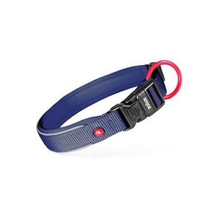 Obojek pes PREMIUM Nylon 25mm/45-50cm modrá Zolux