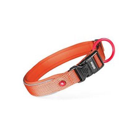 Obojek pes PREMIUM Nylon 25mm/50-55cm rezavá Zolux