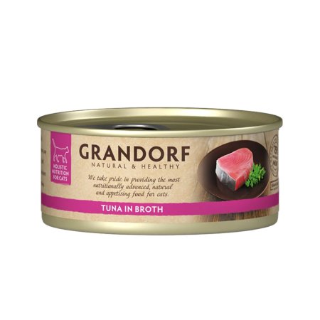 Grandorf konzerva pro kočky Tuňákový filet 70g