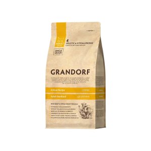 Grandorf granule pro kočky Adult Sterilised - 4 druhy masa 400g