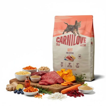 Carnilove True Fresh Cat Dry Beef for Kittens 2 kg