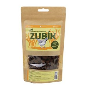 Pochoutka ZUBÍK Výcvik. kuřecí se spirulinou 180g