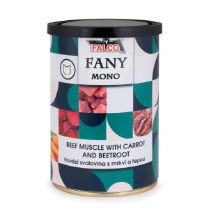 FANY MONO hovězí svalovina s mrkví a řepou 400g