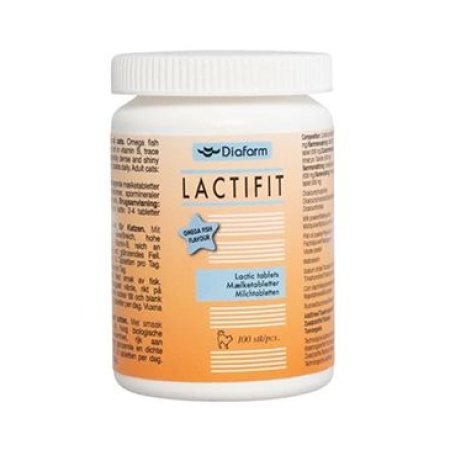 LactiFit Fish pro kočky 100tbl