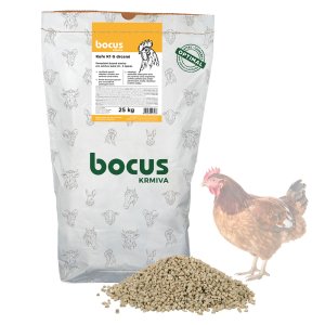 BOCUS Kuře K1 G drcené - 25 kg XY