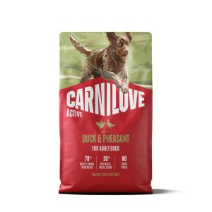 Carnilove Active Dog Dry Made with Duck & Pheasant for Adult All Breeds 4 kg