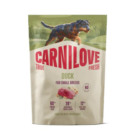 Carnilove True Fresh Dog Dry Duck for Adult Small Breeds 1,5 kg