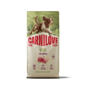 Carnilove True Fresh Dog Dry Duck for Puppies 12 kg