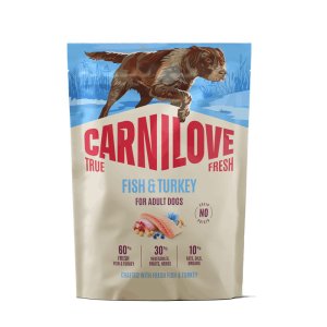 Carnilove True Fresh Dog Dry Fish & Turkey for Adult All Breeds 1,5 kg