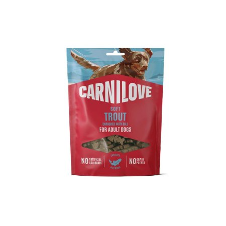 Carnilove Dog Soft Snack Trout enriched with Dill 200 g