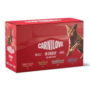 Carnilove Cat Pouch Gravy MULTIPACK 12 x 85 g