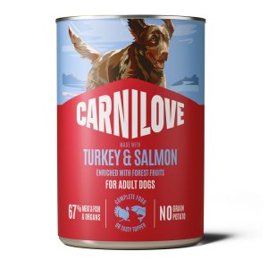Carnilove Dog Can Paté Made with Turkey & Salmon 400 g