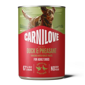 Carnilove Dog Can Paté Made with Duck & Pheasant 400 g