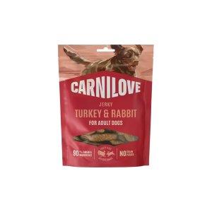Carnilove Dog Jerky Turkey & Rabbit 100 g