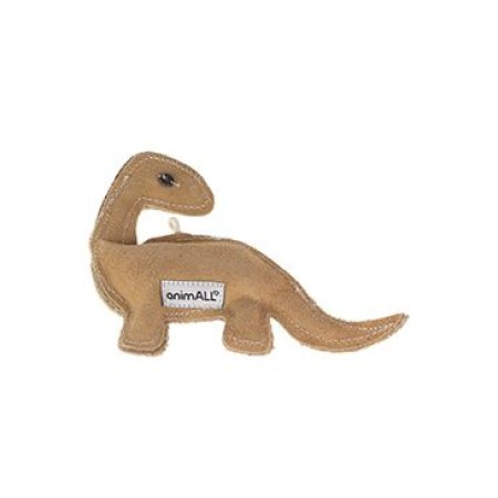 Hračka pes animALL Dinosaurus kůže, natural 20x18cm