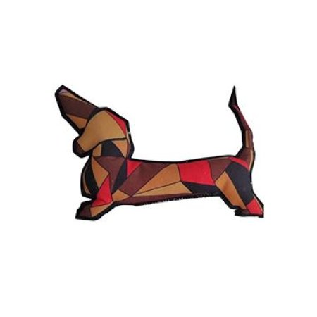 Hračka pes animALL Jezevčík textil, barevný 20x25cm