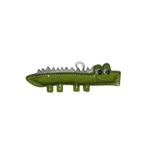 Hračka pes animALL Krokodýl pro štěňata, kůže 14x13cm