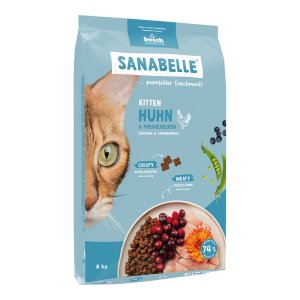 Bosch Cat Sanabelle Kitten Chicken 8 kg (POŠKOZENÝ OBAL)