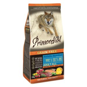 Primordial Adult Trout & Duck 12 kg (POŠKOZENÝ OBAL, váha 9,5 kg)