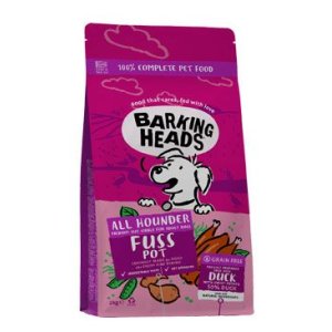 BARKING HEADS All Hounder Fuss Pot Duck 2kg (EXPIRACE 04/2026)