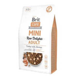 Brit Care Dog Mini FD Raw Delights Turkey&Shrimp 2kg (EXPIRACE 03/2026)