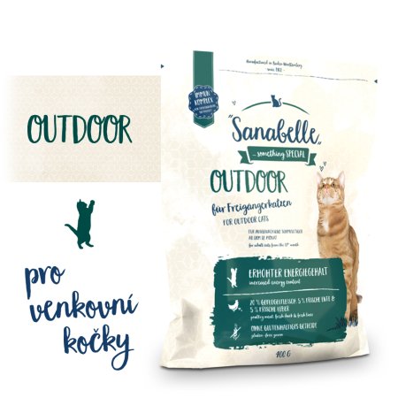 Bosch Cat Sanabelle Outdoor 0,4 kg (EXPIRACE 05/2026)