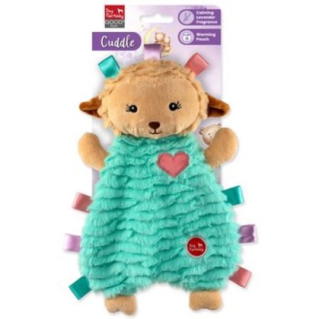 Hračka Dog Fantasy Cuddle Ovečka tyrkysová 29cm