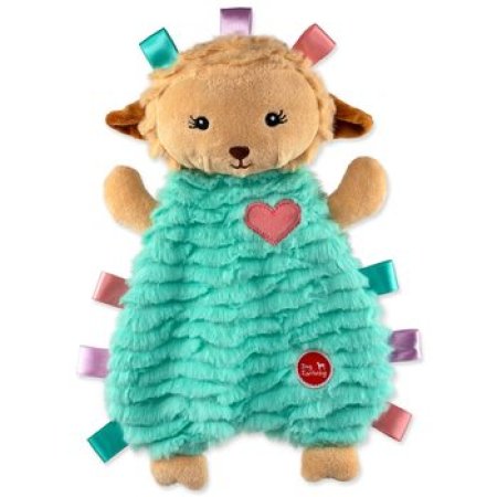 Hračka Dog Fantasy Cuddle Ovečka tyrkysová 29cm