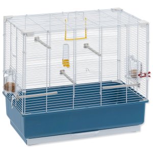 Klec Ferplast Rekord bílo-modrá 60x32,5x57,5cm