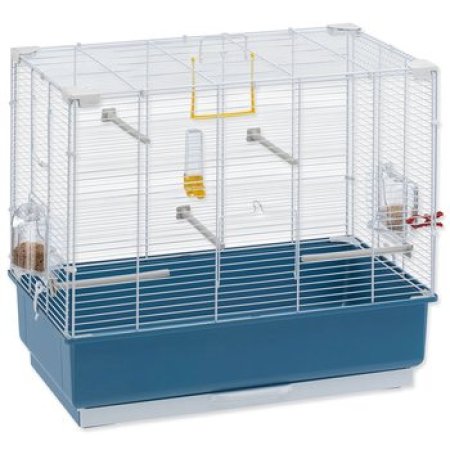Klec Ferplast Rekord bílo-modrá 60x32,5x57,5cm