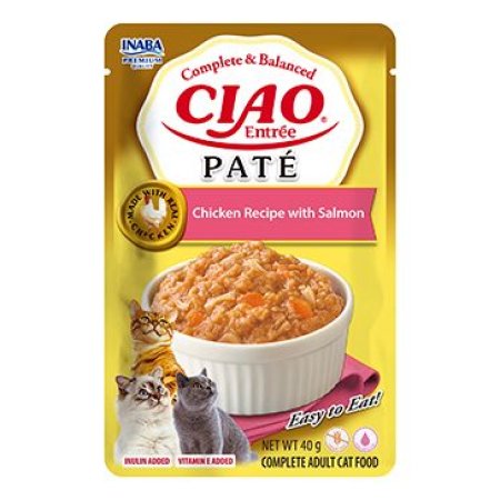 Churu Cat Entrée Paté Chicken Recipe with Salmon 40g
