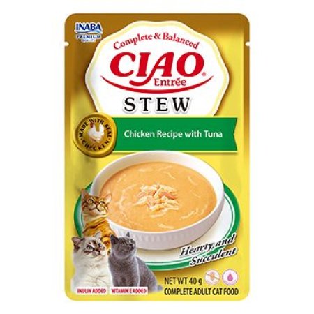 Churu Cat Entrée Stew Chicken Recipe with Tuna 40g