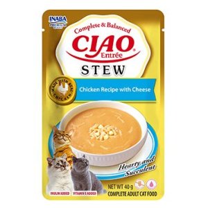 Churu Cat Entrée Stew Chicken Recipe with Cheese 40g