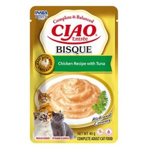 Churu Cat Entrée Bisque Chicken Recipe with Tuna 40g