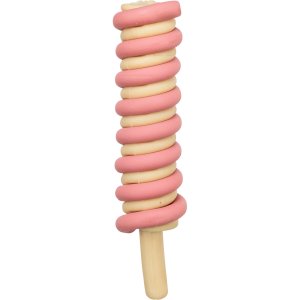 Ice Twister, nanuk spirála s kuřecími prsy [1], 40 g, růžová