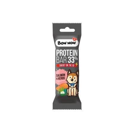 Bow wow Proteinová tyčinka Losos & Bylinky 32 g